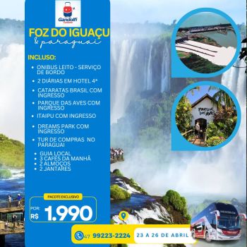 Foz do Iguaçu - 23 de abril de 2026