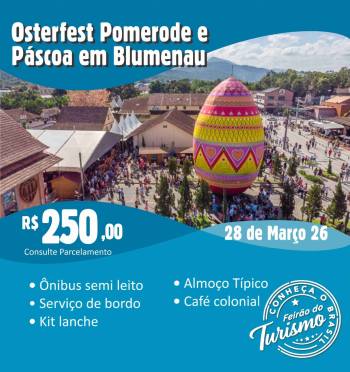 Pomerode e Blumenau - 28 de março de 2026
